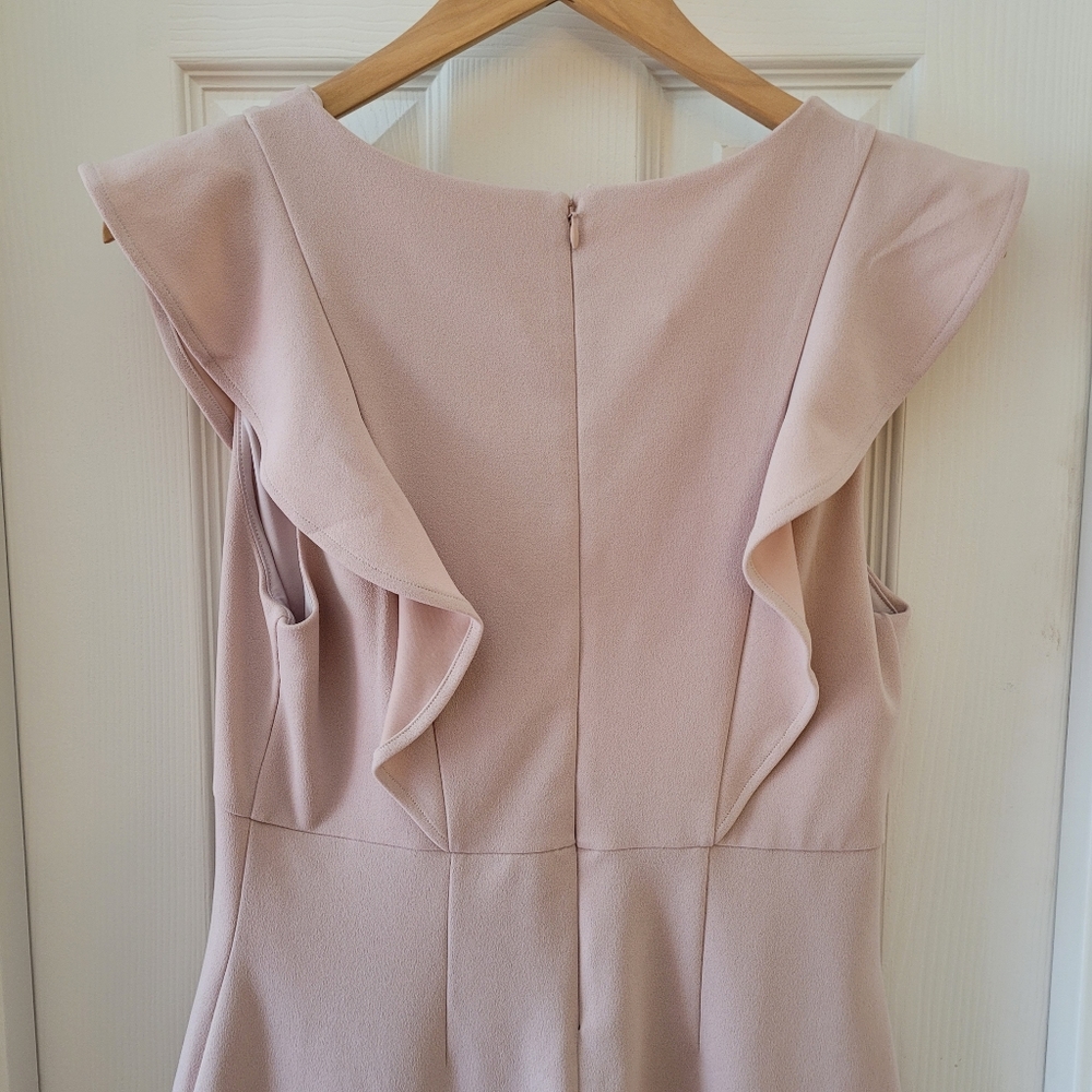 Express Ruffle Sleeve Sheath Dress - Picture 8 of 10